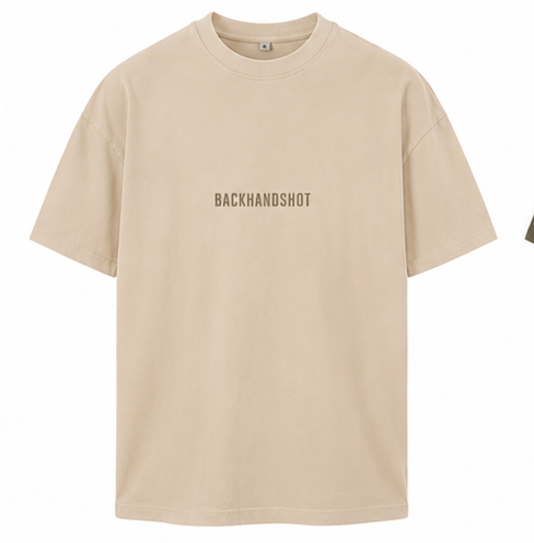 BS Ultra Heavy Cotton Box Tee "Padel Club" beige
