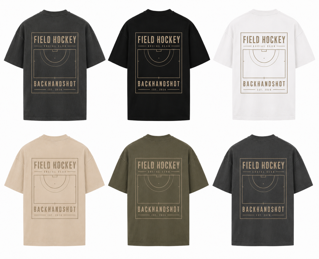 BS Ultra Heavy Cotton Box Tee "Field Hockey“ grau