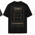 BS Ultra Heavy Cotton Box Tee "Tennis Club" black