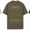 BS Ultra Heavy Cotton Box Tee "Tennis Club" olive