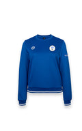 Metz Women classic Sweater Blau